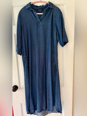 Dark denim Travelsmith dress